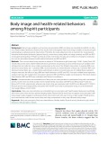 Body image and health-related behaviors among fitspirit participants