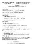 Đề thi chọn học sinh giỏi cấp huyện môn Toán lớp 9 năm 2021-2022 - Phòng GD&ĐT huyện huyện Anh Sơn