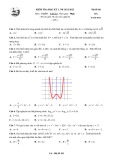 Đề thi học kì 1 môn Toán lớp 12 năm 2021-2022 có đáp án - Trường THPT Gia Định, TP.HCM