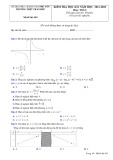 Đề thi học kì 1 môn Toán lớp 12 năm 2021-2022 có đáp án - Trường THPT Trần Phú, Phú Yên