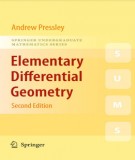 Ebook Elementary differential geometry (Second edition): Part 1