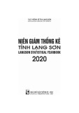 Niên giám thống kê tỉnh Lạng Sơn 2020 (Langson statistical yearbook 2020)