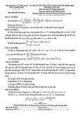 Đề thi tuyển sinh vào lớp 10 THPT môn Toán năm 2022-2023 có đáp án - Trường THPT chuyên Quốc Học