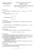 Đề thi tuyển sinh vào lớp 10 môn Toán (chuyên) năm 2022-2023 có đáp án - Sở GD&ĐT Quảng Ninh