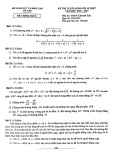 Đề thi tuyển sinh vào lớp 10 môn Toán (Chuyên Tin) năm 2022-2023 - Sở GD&ĐT Hà Nội
