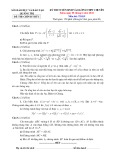 Đề thi tuyển sinh vào lớp 10 THPT chuyên môn Toán năm 2022-2023 có đáp án - Sở GD&ĐT Quảng Trị