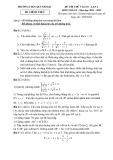 Đề thi thử vào lớp 10 môn Toán năm 2021-2022 (Lần 2) có đáp án - Trường THCS Quỳnh Mai