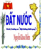 Bài giảng Ngữ văn lớp 12 bài: Đất nước - Nguyễn Khoa Điềm