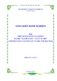 Sáng kiến kinh nghiệm THPT: Thiết kế bài giảng E-Learning bài học Sự rơi tự do - Vật lý 10 THPT góp phần nâng cao năng lực tự học cho học sinh