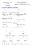 Đề kiểm tra giữa học kì 1 môn Toán 10 năm 2021-2022 có đáp án - Sở GD&ĐT Bắc Ninh