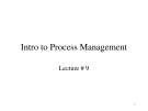 Lecture Software process improvement: Lesson 9 - Dr. Ghulam Ahmad Farrukh