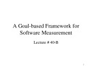 Lecture Software process improvement: Lesson 40B - Dr. Ghulam Ahmad Farrukh