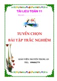 Tuyển chọn bài tập trắc nghiệm Hình học 11 - Nguyễn Thắng An