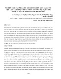 Nghiên cứu các nhân tố ảnh hưởng đến khả năng tìm việc làm của sinh viên kế toán trường Đại học Công nghệ Tp Hồ Chí Minh sau khi ra trường