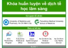 Bài giảng Khóa huấn luyện về dịch tễ học lâm sàng