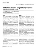 Đô thị hóa và sự mở rộng đô thị tại Việt Nam