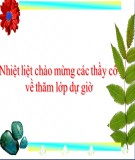 Bài giảng Hình học lớp 9: Đường kính và dây