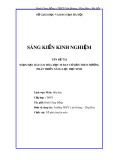 Sáng kiến kinh nghiệm THPT: Soạn dạy bài Clo hóa học 10 ban cơ bản theo hướng phát triển năng lực học sinh