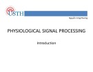 Lecture Physiological signal processing - Chapter 0: Introduction