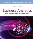 Ebook Business analytics: Data analysis & decision making - Part 2