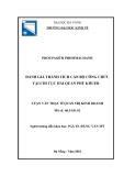 Luận văn Thạc sĩ Quản trị kinh doanh: Đánh giá thành tích cán bộ công chức tại chi Cục Hải quan Phù Khuer