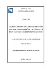 Luận văn Thạc sĩ Quản trị kinh doanh: Xây dựng thương hiệu Trà sâm Ngọc Linh Tu Mơ Rông của Công ty cổ phần Sâm Ngọc Linh Tu Mơ Rông Kon Tum