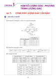 Ôn tập Toán 11: Chương 1 - Hàm số lượng giác và phương trình lượng giác