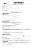 Tài liệu môn Toán lớp 11: Chuyên đề hàm số lượng giác và phương trình lượng giác - Huỳnh Đức Khánh