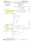 Đề thi KSCL môn Toán lớp 12 năm 2020-2021 có đáp án - Sở GD&ĐT Phú Thọ (Mã đề 361)