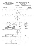 Đề khảo sát chất lượng môn Toán lớp 12 năm 2022-2023 có đáp án - Sở GD&ĐT Hưng Yên (Mã đề 300)