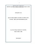 Tóm tắt Luận văn Thạc sĩ Quản lý văn hoá: Quản lý hoạt động văn hóa của Trung tâm Văn hóa – Điện ảnh thành phố Đà Nẵng