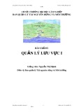 Bài giảng Quản lý lưu vực 1 - Nguyễn Thị Hạnh