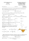 Đề kiểm tra giữa học kì 2 môn Toán lớp 12 năm 2020-2021 có đáp án - Trường THPT Ngô Gia Tự (Mã đề 001)