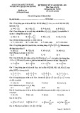 Đề thi học kì 2 môn Toán lớp 12 năm 2020-2021 - Trường THPT chuyên Nguyễn Huệ, Hà Nội (Mã đề 224)