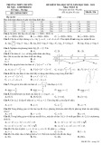 Đề kiểm tra học kì 2 môn Toán lớp 12 năm 2020-2021 có đáp án - Trường THPT chuyên Hà Nội - Amsterdam (Mã đề 326)