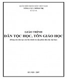 Giáo trình Dân tộc học, tôn giáo học: Phần 1