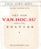 Trích yếu Việt Nam văn học sử (Tập 1): Phần 2