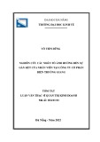 Tóm tắt luận văn Thạc sĩ Quản trị kinh doanh: Nghiên cứu các nhân tố ảnh hưởng đến sự gắn kết của nhân viên tại Công ty cổ phần điện Trường Giang