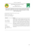 Nghiên cứu ảnh hưởng của chiều dài lát cắt và biện pháp xử lý hom củ đến chất lượng củ giống Địa hoàng ĐH02 tại Phú Thọ