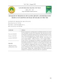 Nghiên cứu ảnh hưởng của mật độ và các công thức bón phân đến sinh trưởng, năng suất của cây đậu tằm tại Phú Thọ