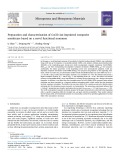 Preparation and characterization of Co(II) ion-imprinted composite membrane based on a novel functional monomer