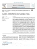 A detailed design for a radioactive waste safety management system using ICT technologies