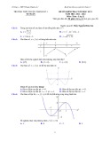 Bộ đề kiểm tra cuối học kì 1 môn Toán lớp 12 năm 2021-2022 - Trường THPT Thuận Thành số 1