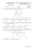 Đề kiểm tra cuối học kì 1 môn Toán lớp 12 năm 2021-2022 có đáp án - Sở GD&ĐT Quảng Trị (Mã đề 177)