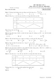 Đề thi học kì 1 môn Toán lớp 12 năm 2020-2021 có đáp án - Trường THPT Nguyễn Thị Minh Khai (Mã đề 001)