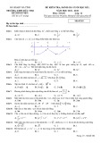 Đề kiểm tra cuối học kì 1 môn Toán lớp 12 năm 2021-2022 có đáp án - Sở GD&ĐT Hà Tĩnh (Mã đề 202)