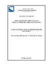 Luận văn Thạc sĩ Quản trị kinh doanh: Đào tạo nguồn nhân lực tại Công ty TNHH MTV Điện lực Đà Nẵng