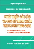 Phát triển các câu VD - VDC đề tham khảo thi TN THPT 2022 môn Toán