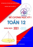 Đề cương học kì 1 Toán 12 năm 2021-2022 - Trường THPT Nguyễn Du, TP. HCM