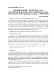 Tình hình kinh sách Phật giáo Đàng Trong thời chúa Nguyễn (bước đầu khảo cứu hệ thống mộc bản, kinh sách một số khu vực Đàng Trong thế kỷ XVII-XVIII)